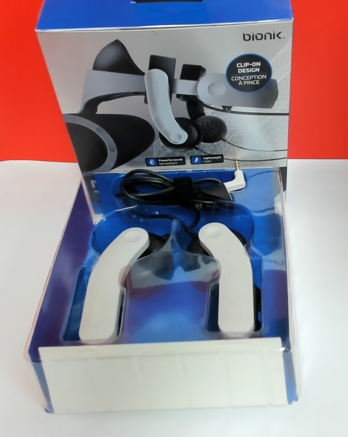 Bionik Mantis Premium Clip-on On-Ear Headphones for PlayStation VR