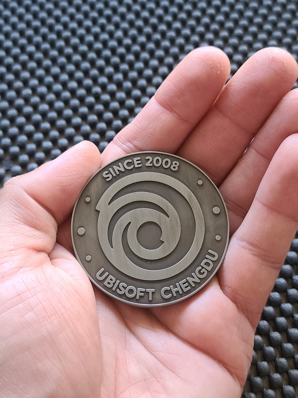 Ubisoft Employee Developer Service Medal Coin 2023 Chengdu China Rare Promo PC