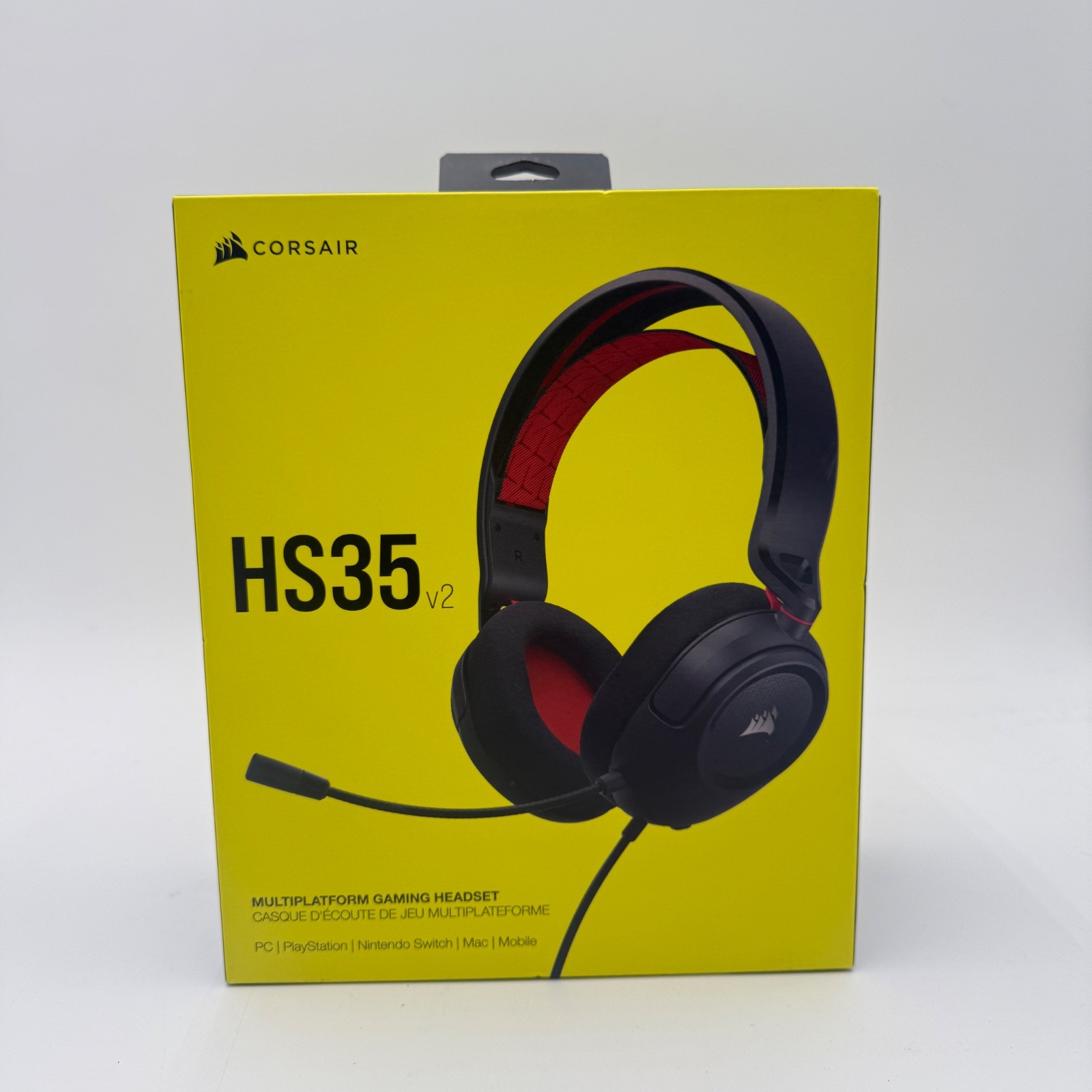 Corsair HS35 v2 Multiplatform Gaming Headset – PS5, Xbox, PC, Switch – Brand New