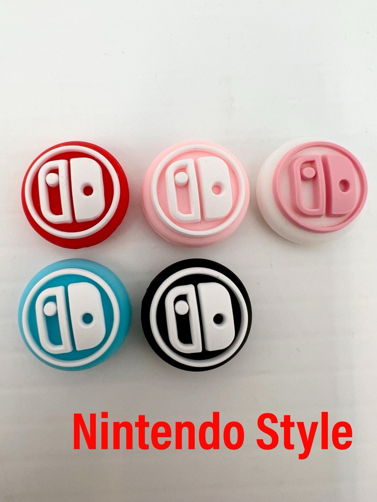 2x Controller Thumb Stick Grip Cap Cover For Nintendo Switch NEW- Choose Design!