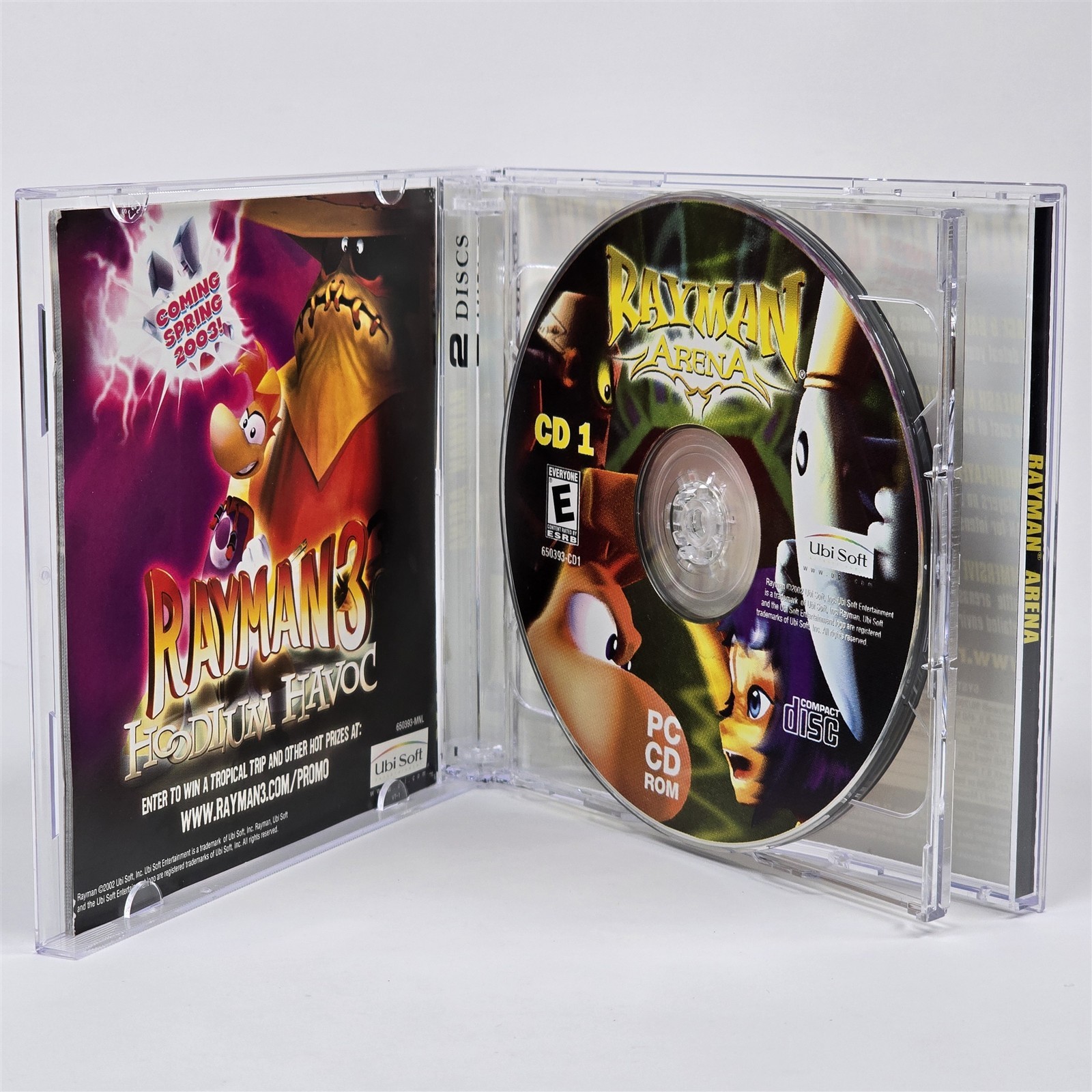 Rayman Arena (PC CD-ROM) Jewel CIB COMPLETE