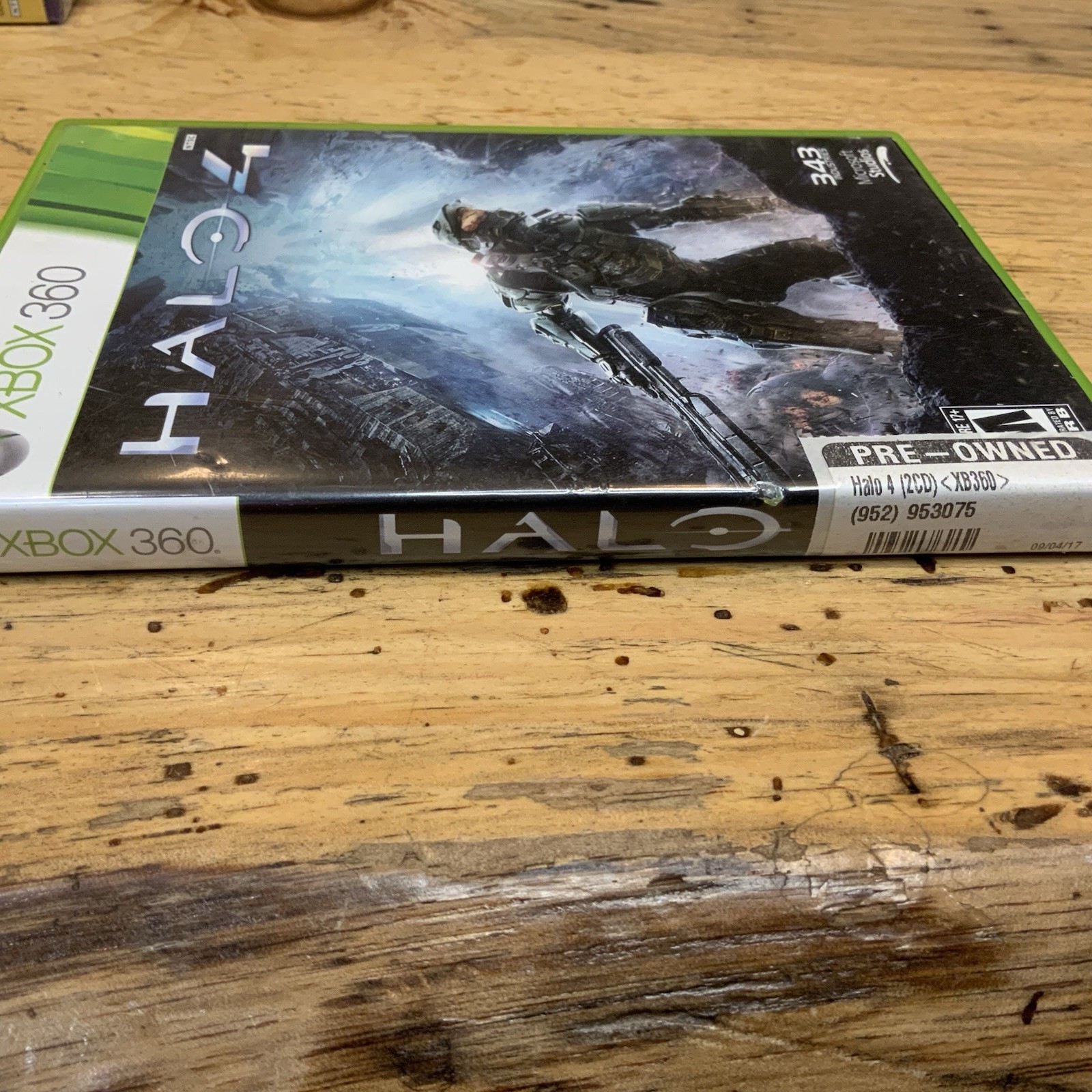 Halo 4 Xbox 360 Complete 2-Disc Set Microsoft Studios 343 Industries Tested
