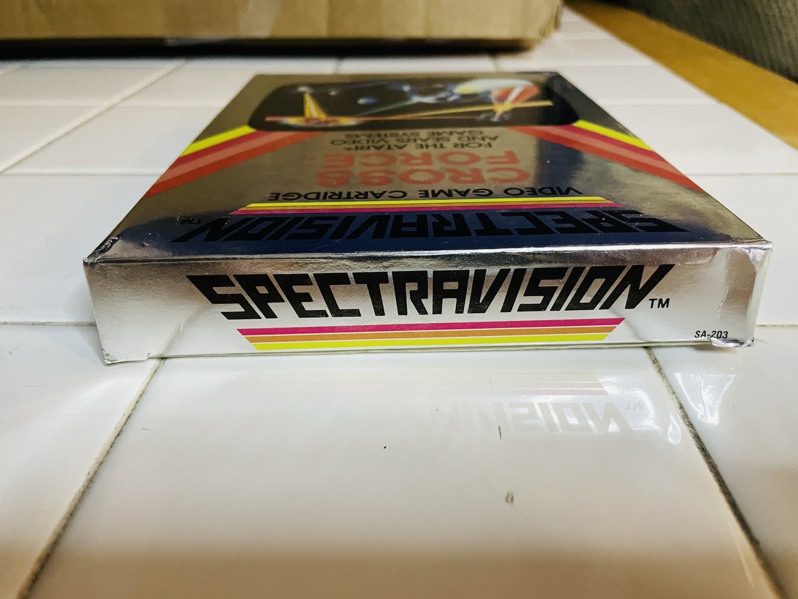CROSS FORCE ATARI 2600 SPECTRAVISION Complete In Box Tested And Working