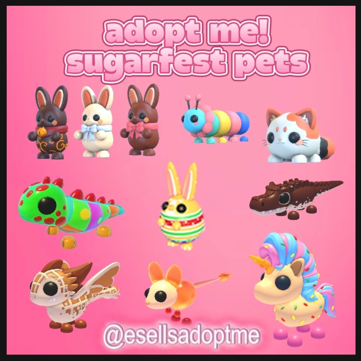 🐣 Adopt Me! 🐰 🍭🍫 Sugarfest and Easter Pets! 🧇🐇