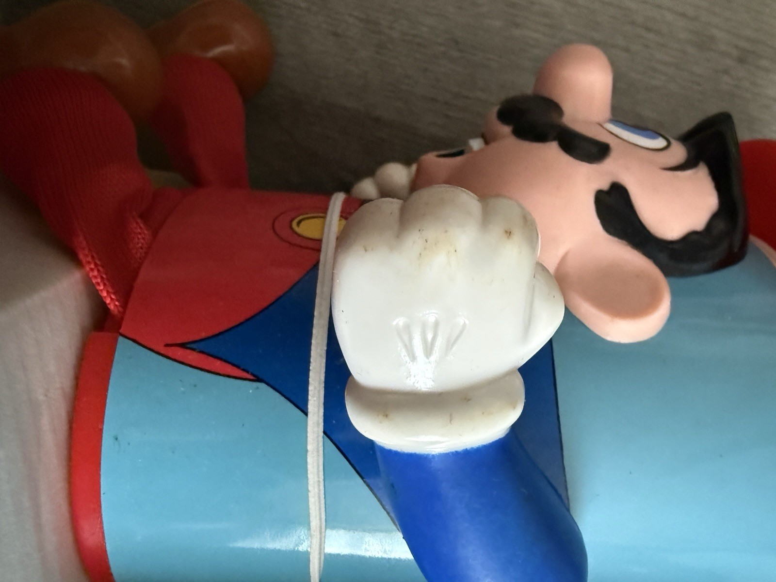 Vintage Nintendo Super Mario Puppet Kooler W/ Original box Inserts. See Pics!