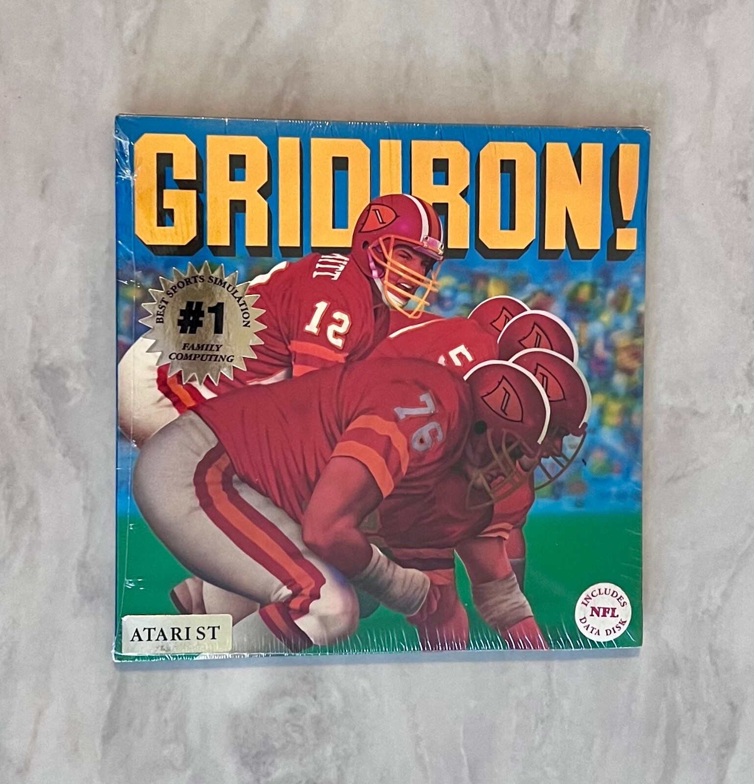 Gridiron! Madden Football #1 Sealed New Vintage 1986 Bethesda Softworks WATA VGA