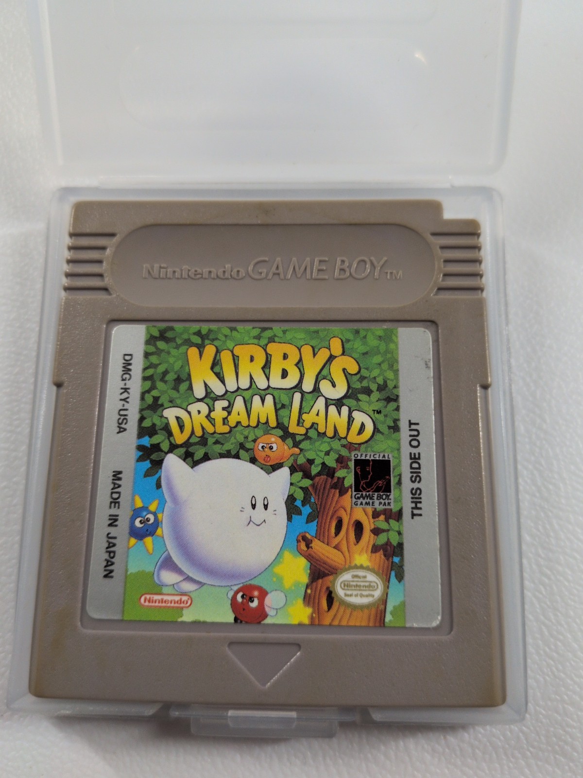 Kirby’s Dream Land – Nintendo Game Boy 1992 – Authentic Tested Working w/ Case