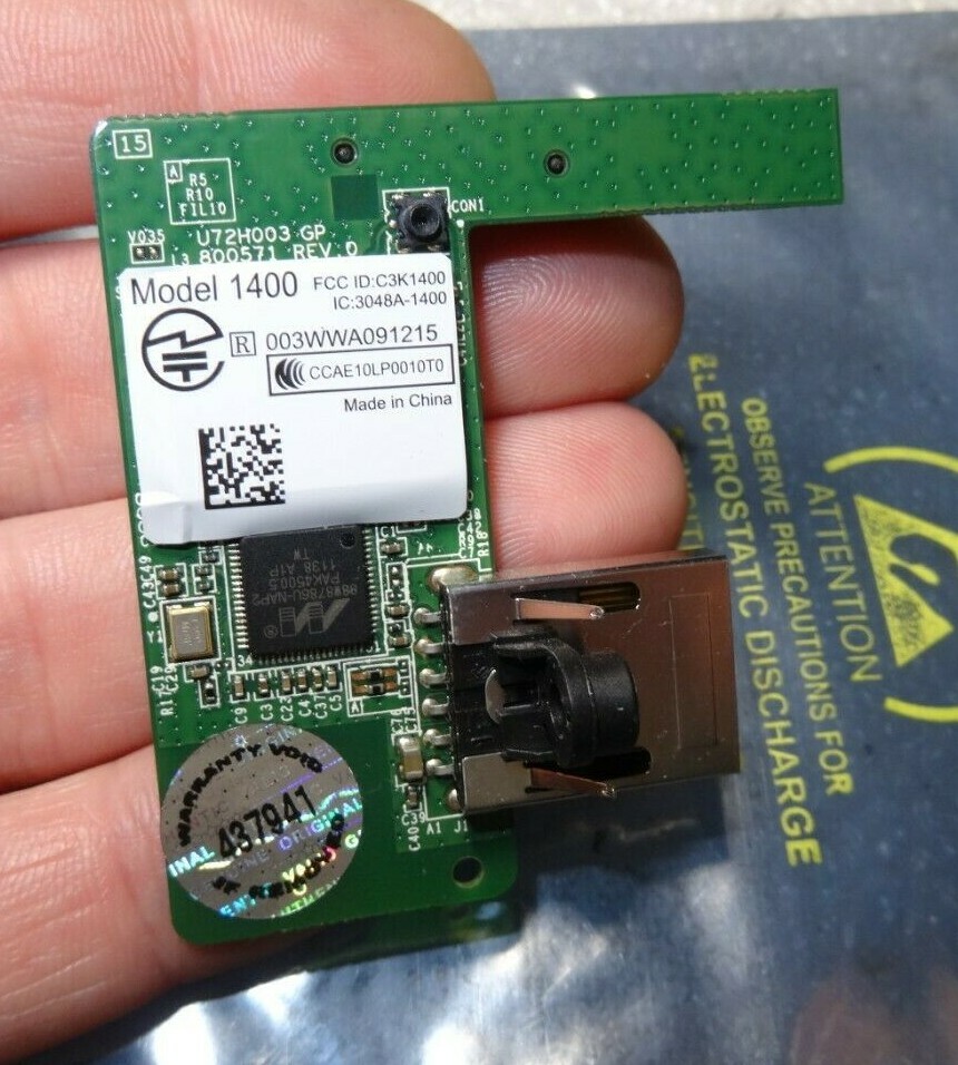 Microsoft Xbox 360 1439 S /1538 E X850272-007 Internal Wireless Module 1400-Good