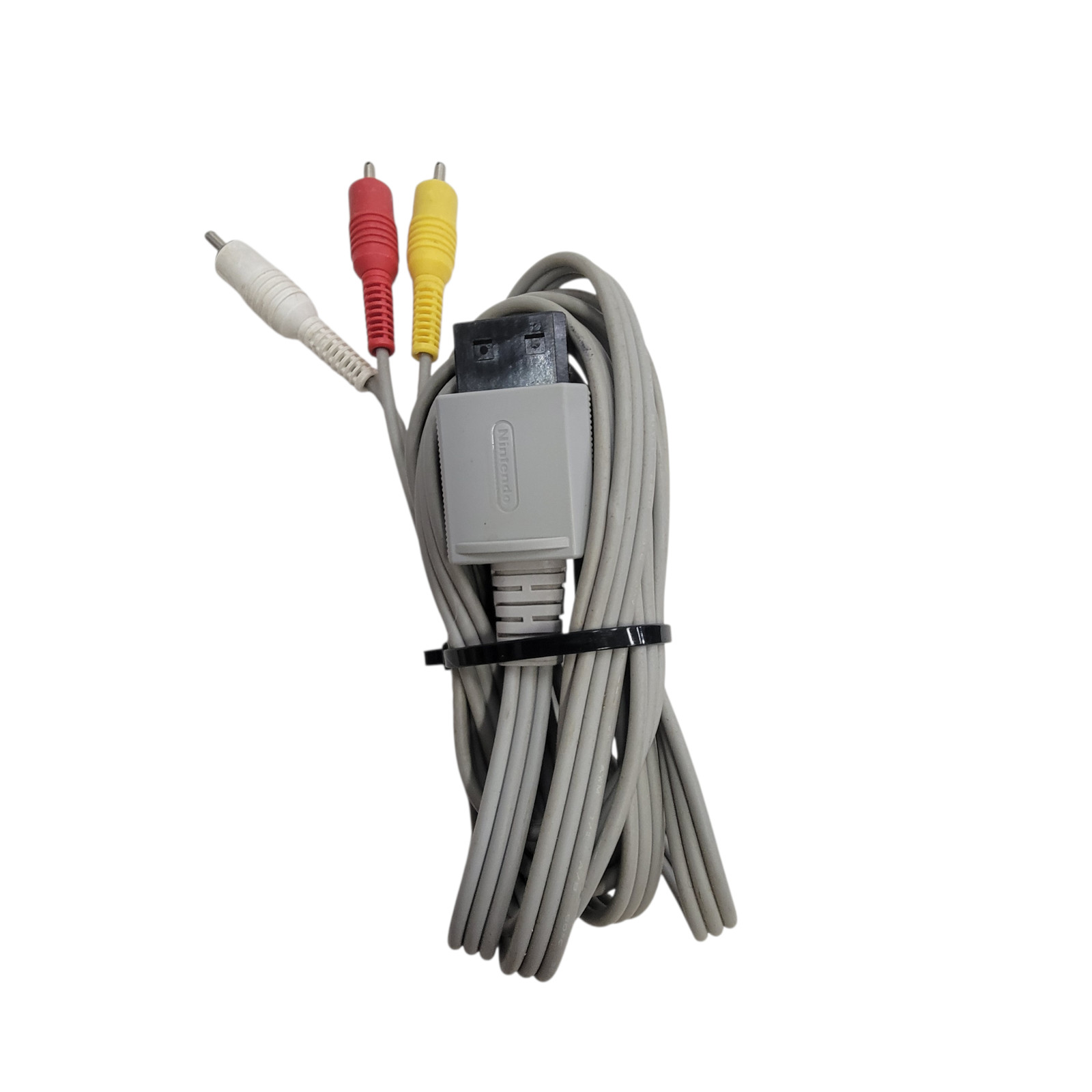 Official Nintendo GameCube Wii Original AV TV Composite RCA Cable Cord