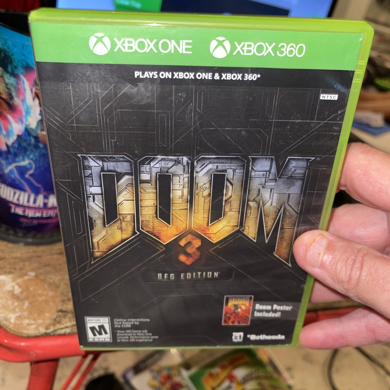 Doom 3: BFG Edition (Xbox One & Xbox 360, 2012) TestedWorking Free Ship