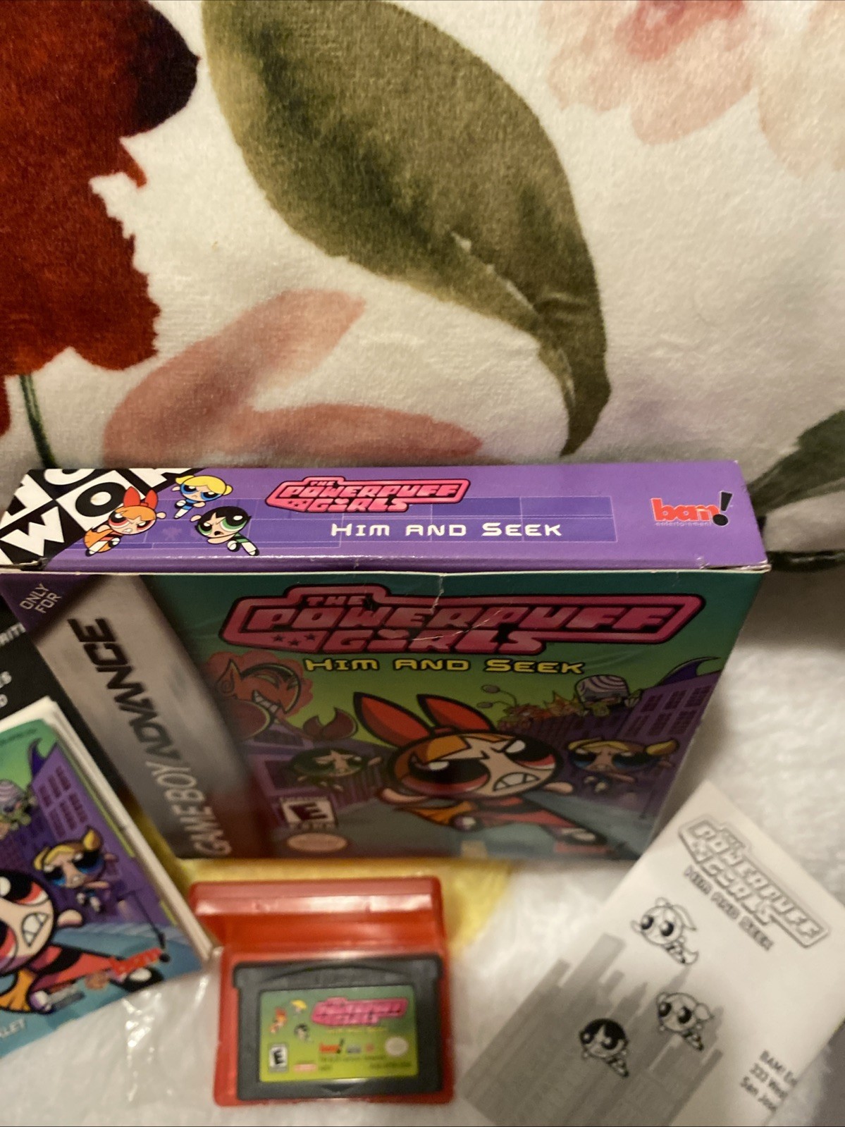 The Powerpuff Girls: Him And Seek (2002) Nintendo Game Boy Advance CIB+ Tested
