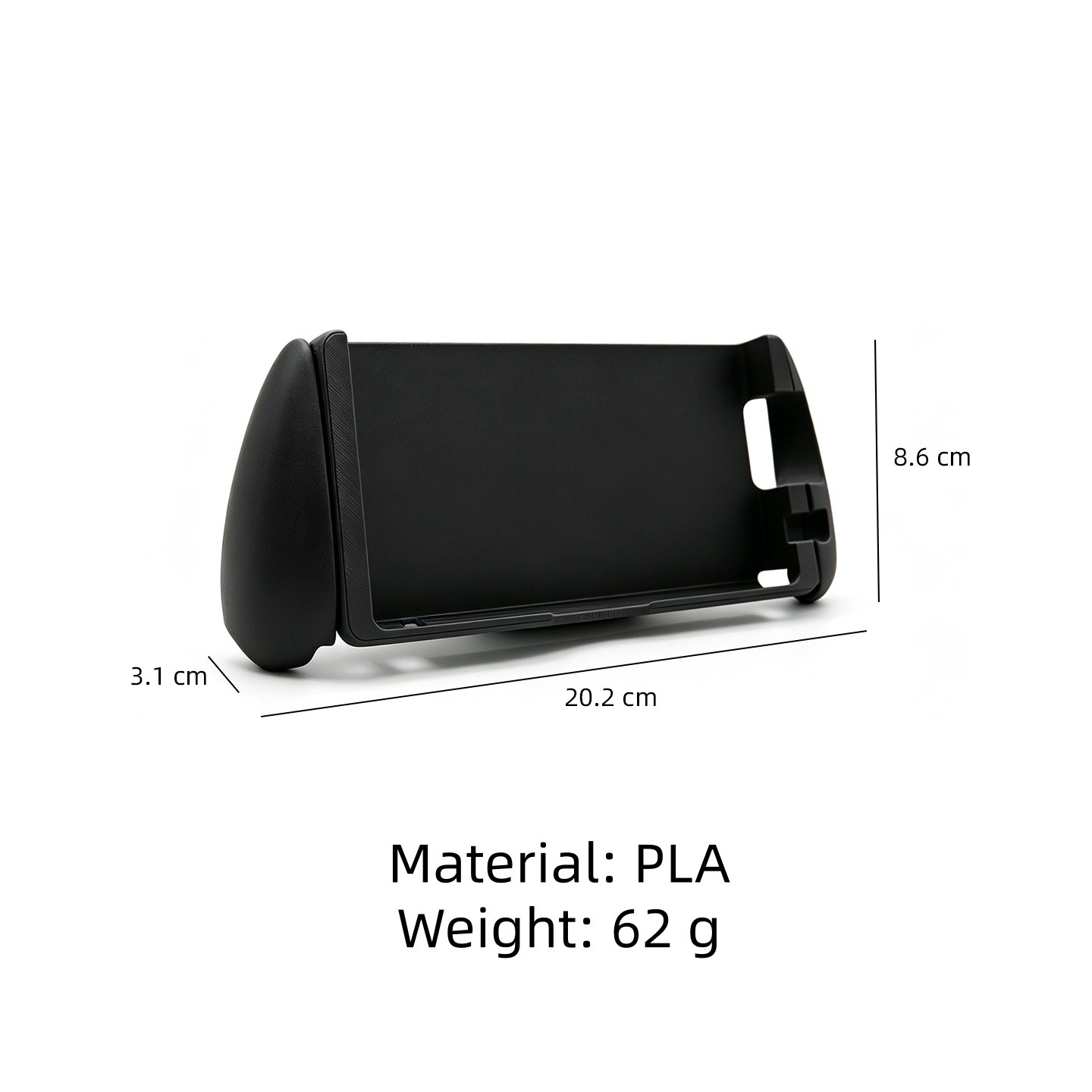 Comfort Grip for Anbernic RG DS Console – Non-Slip Handle, Reduces Hand Fatigue