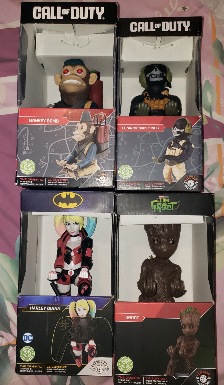 Call of Duty Cable Guys Marvel Mobile Phone and Gaming Controller Holder