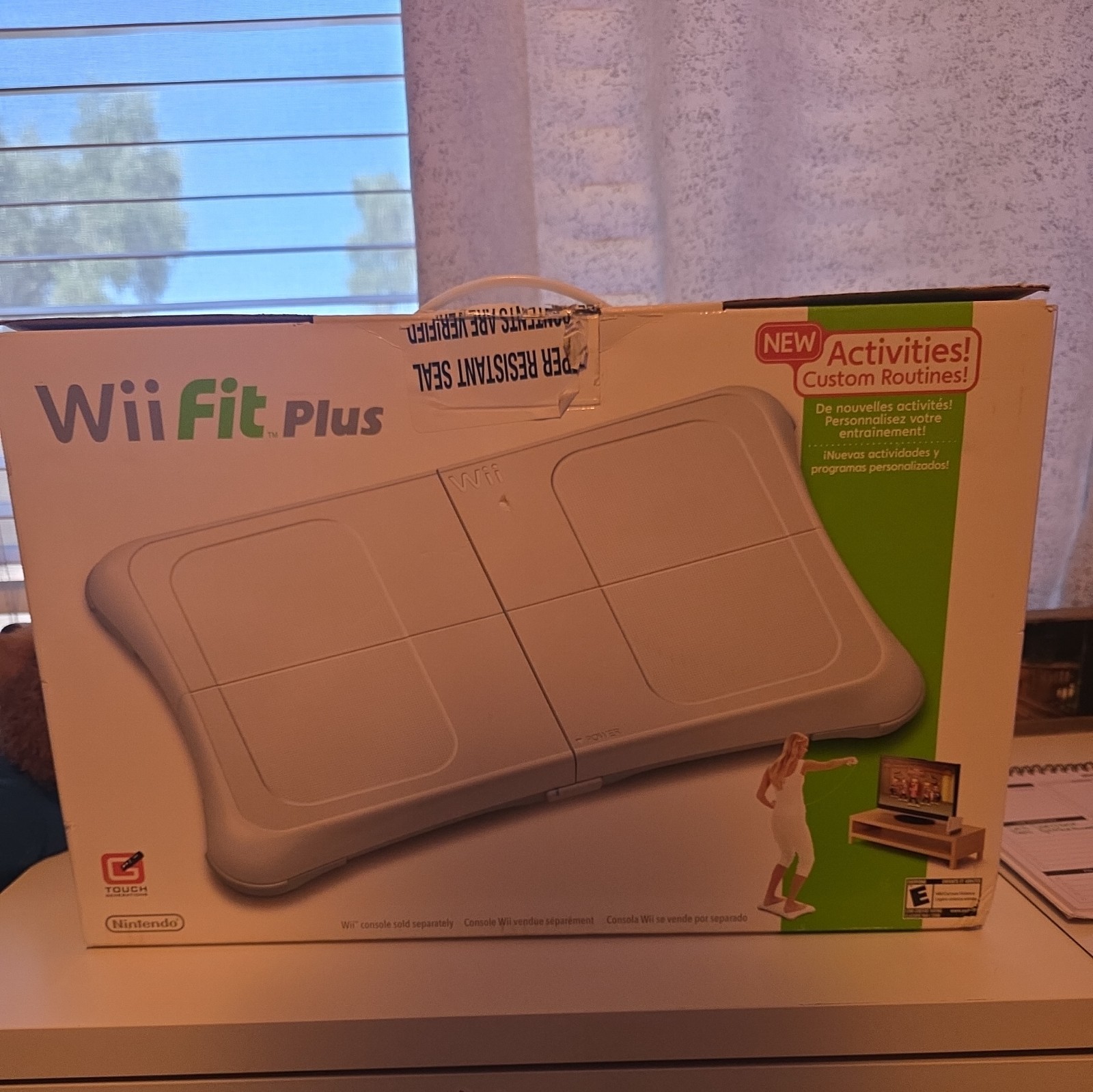 Nintendo Wii Fit Plus With Balance Board and Game Brand New Open box