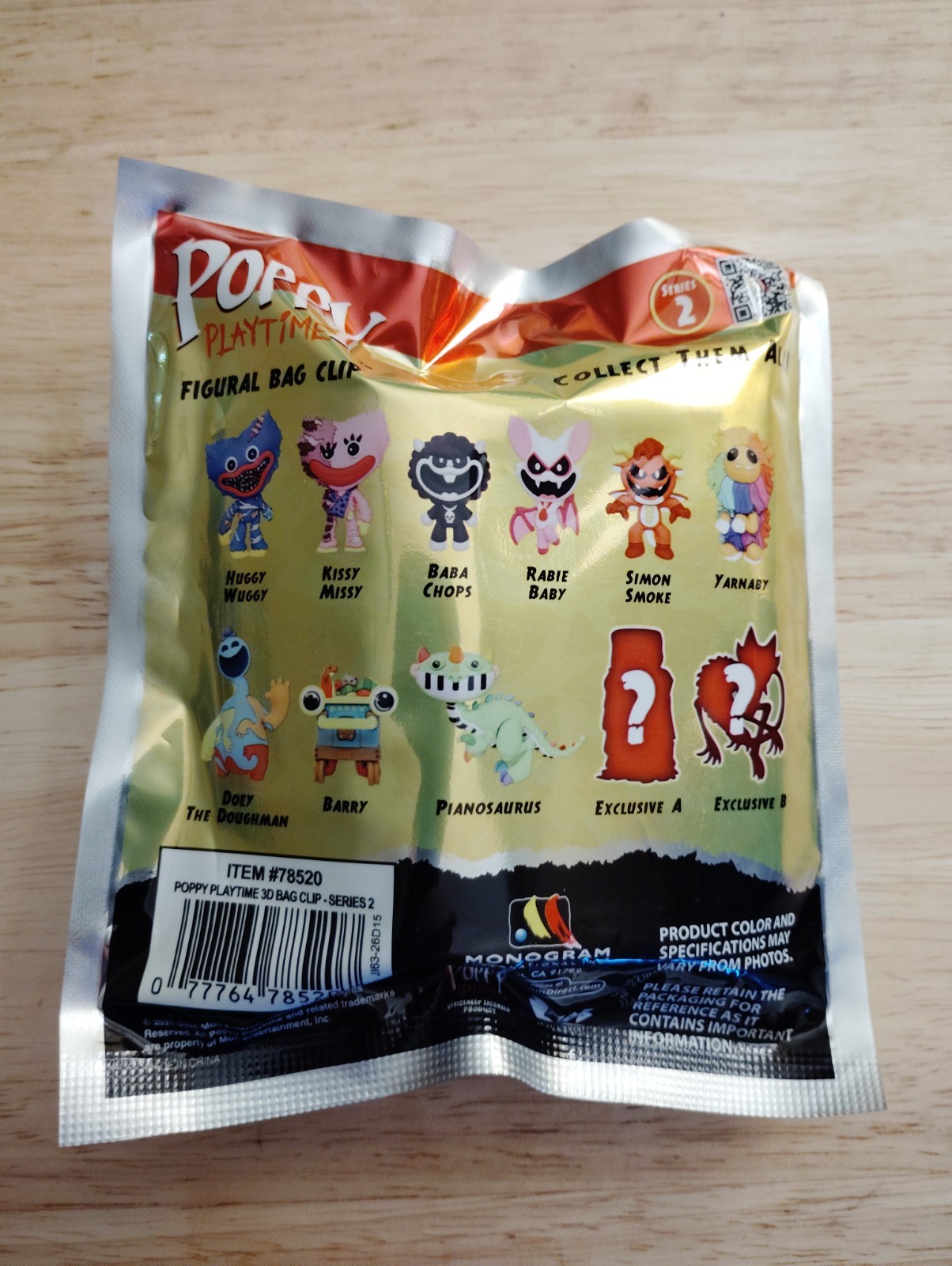 Poppy Playtime Figural Bag Clip Series 2 | Pick & Choose!