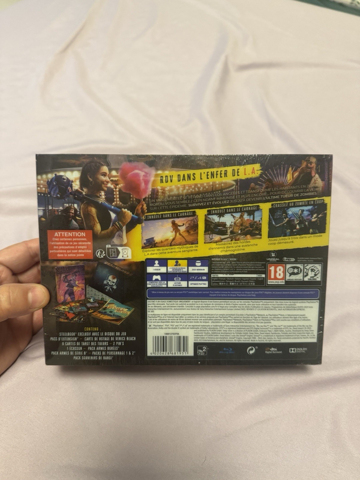 Dead Island 2 HELL-A Edition PS4 NEW Factory Sealed Collector’s Edition PEGI