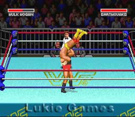 WWF Super Wrestlemania – WWE – SNES Nintendo Game