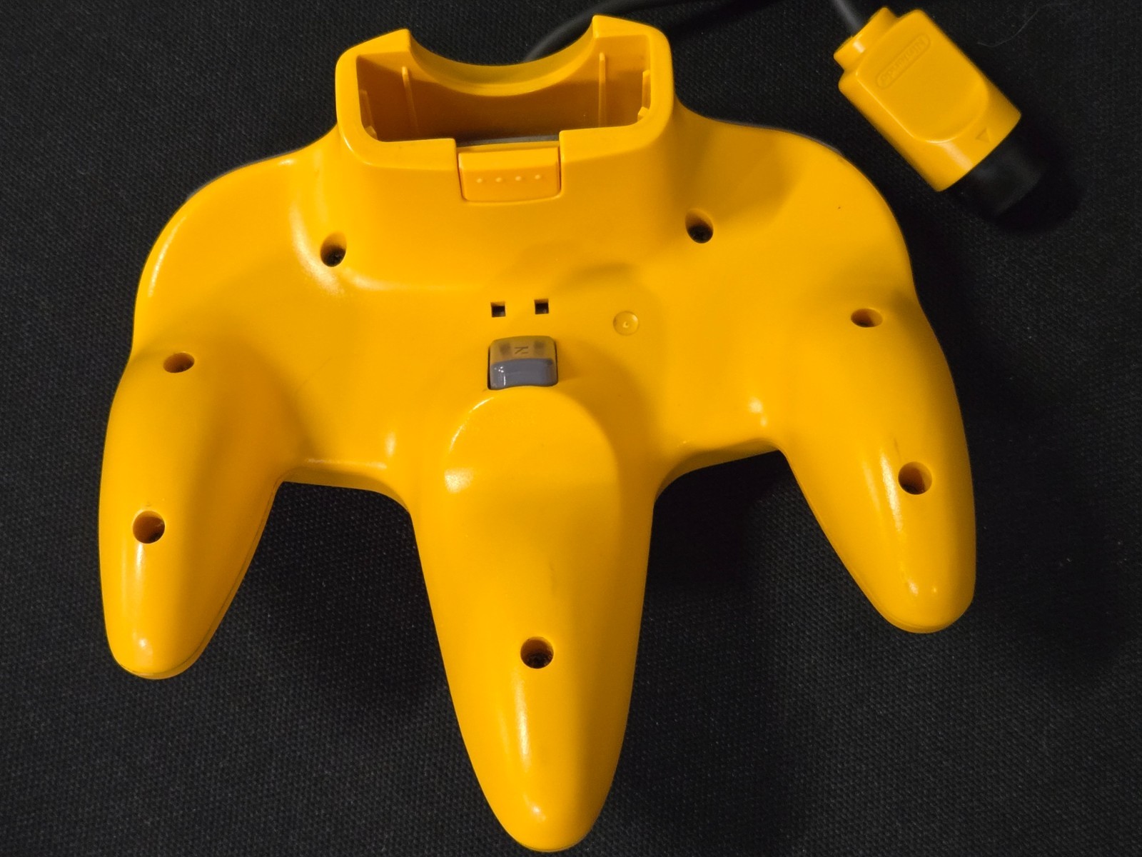 Nintendo 64 Yellow Controller NUS-005 Official N64 OEM Tested Working Tight