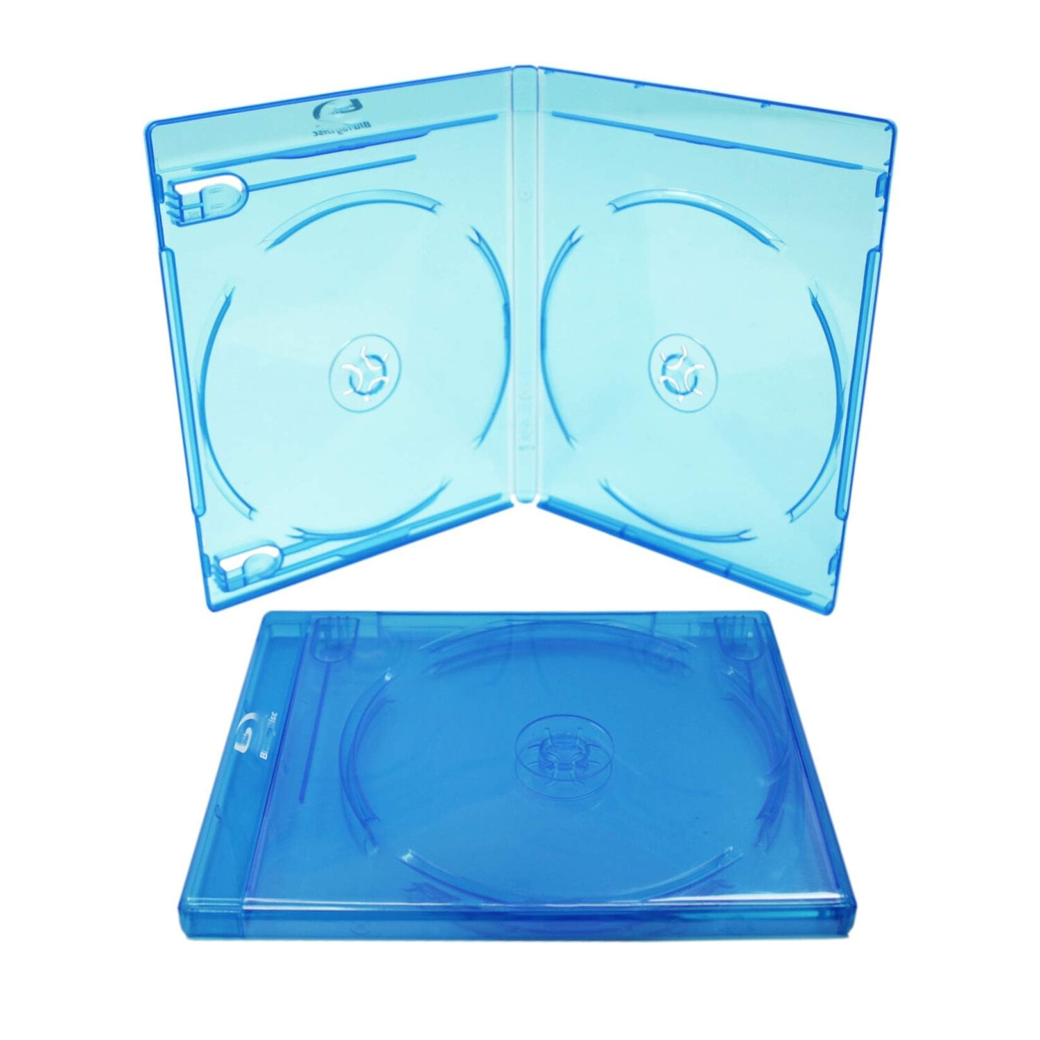 Standard One/DOUBLE 3 Disc Replacement Boxes Cases For Blu-Ray Movies DVD VCD