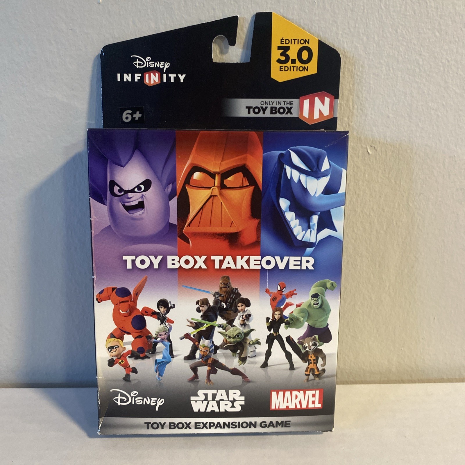 Disney Infinity 3.0 Edition Toy Box Takeover Expansion Pack Star Wars Marvel New