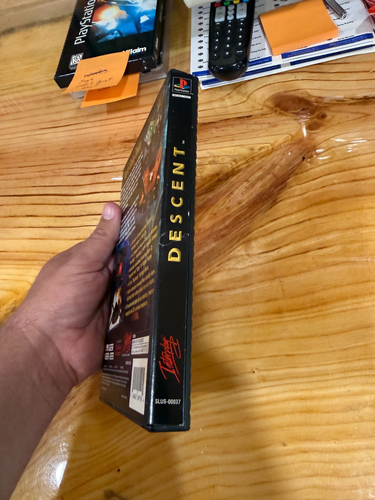 Descent [Long Box] – Sony PlayStation PS1 (Tested & Working)