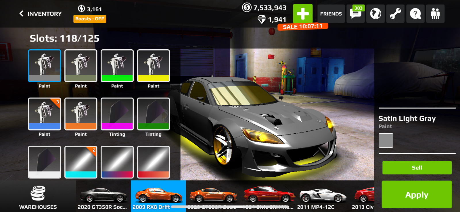Rush Racing 2 5 cars and Cash RRC 30M