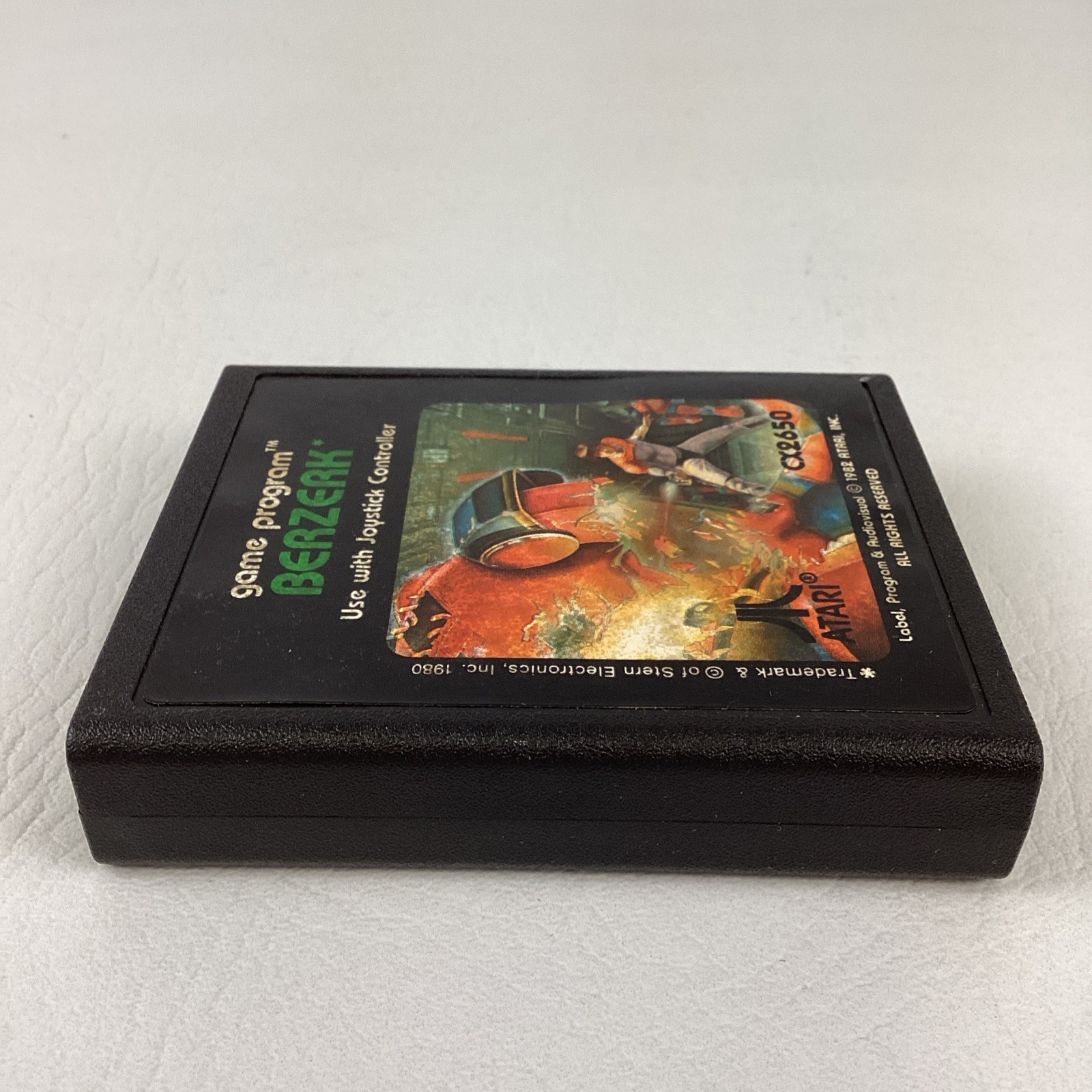 Atari 2600 Berzerk CX2650 Video Game Cartridge 1982 Vintage Retro TESTED