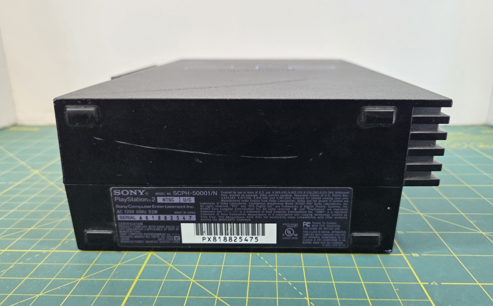 Sony PlayStation 2 PS2 Complete Fat Console (SCPH-39001) Tested – Ethernet