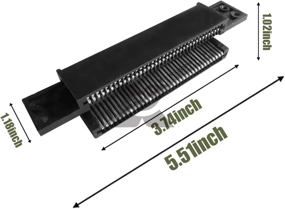 72 Pin Connector Replacement Part with 3.8mm 4.5mm Screwdriver For Nintendo NES