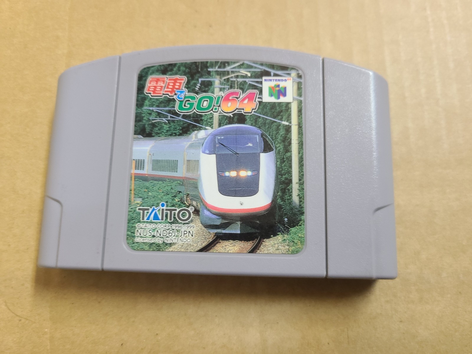 Nintendo64 Densha de Go Controller TCPP-20003 + Densha de Go! 64 Taito Japan #21
