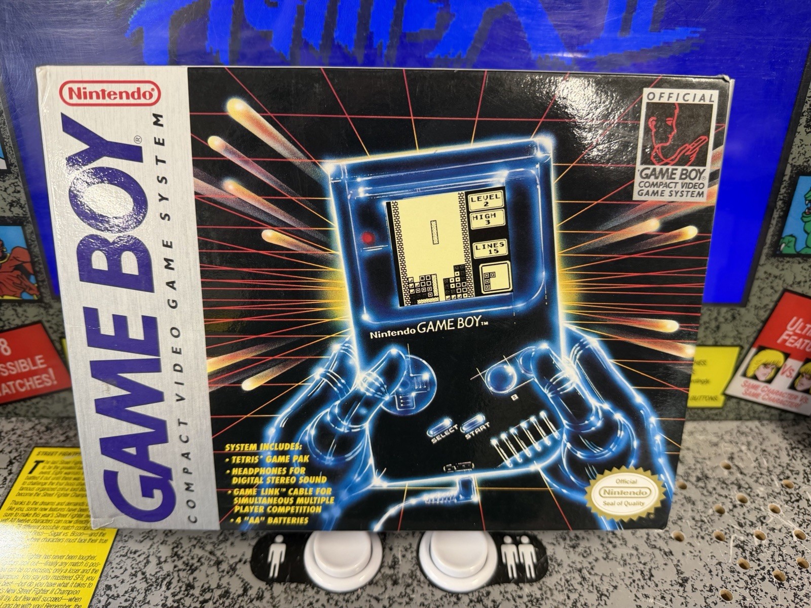 RARE Nintendo Game Boy DMG-01 Iveco Truck Commercial Motor Ford Variant /100