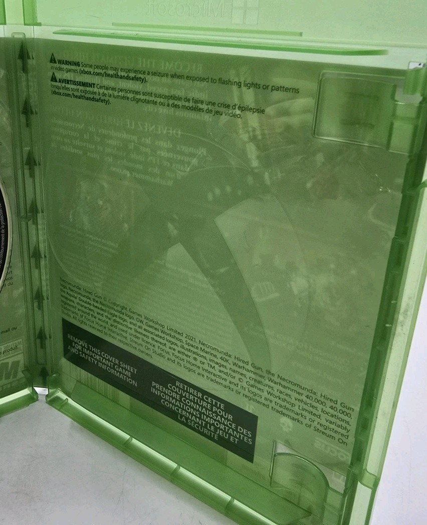 Necromunda : Hired Gun ( Xbox Series X / Xbox One 2021 ) Warhammer 40K Complete