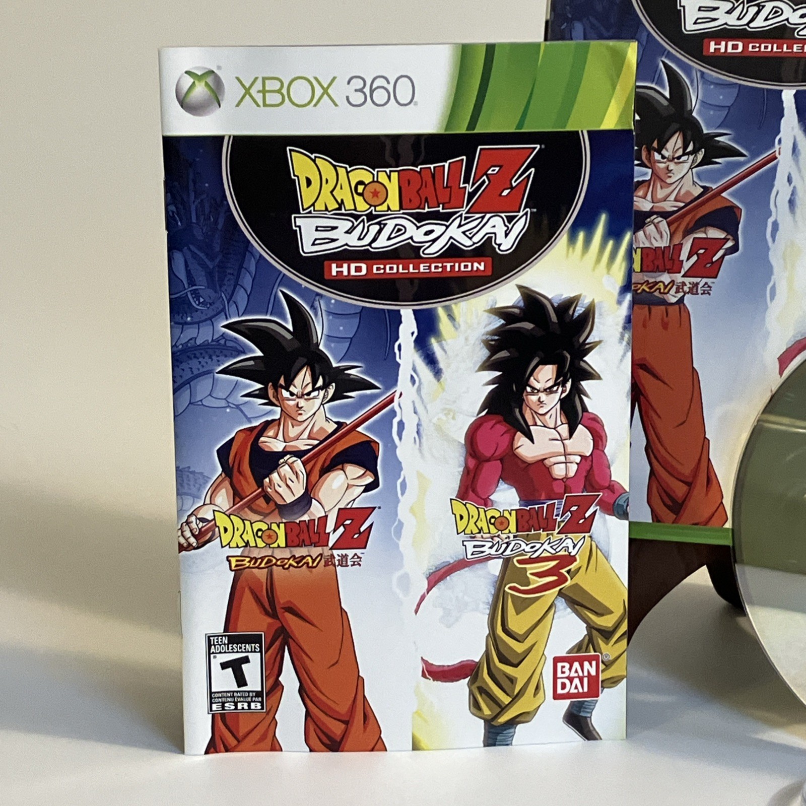 Dragon Ball Z: Budokai HD Collection (Xbox 360,2012) CIB w/ Manual Bandai Tested