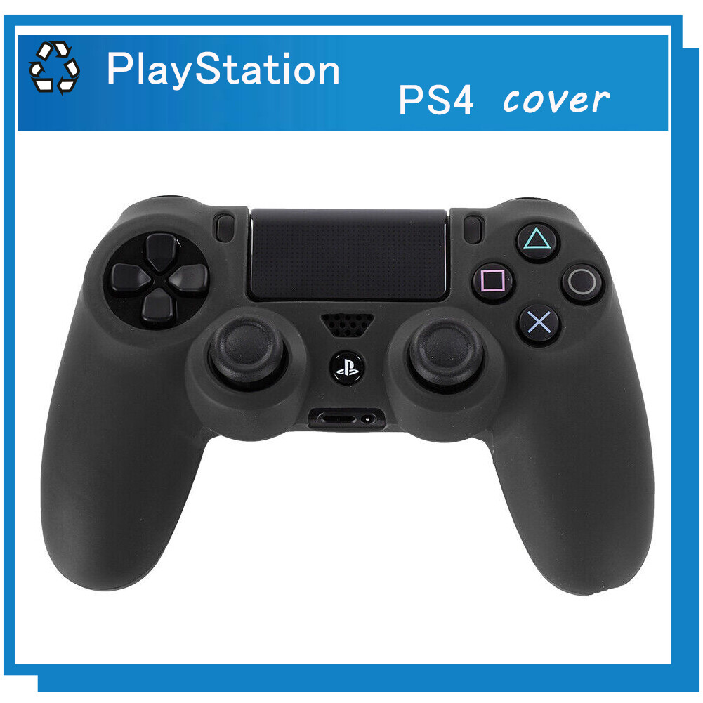 PS4 Controller Case Cover Playstation 4 Silicone Rubber Leather Holster Grip USA