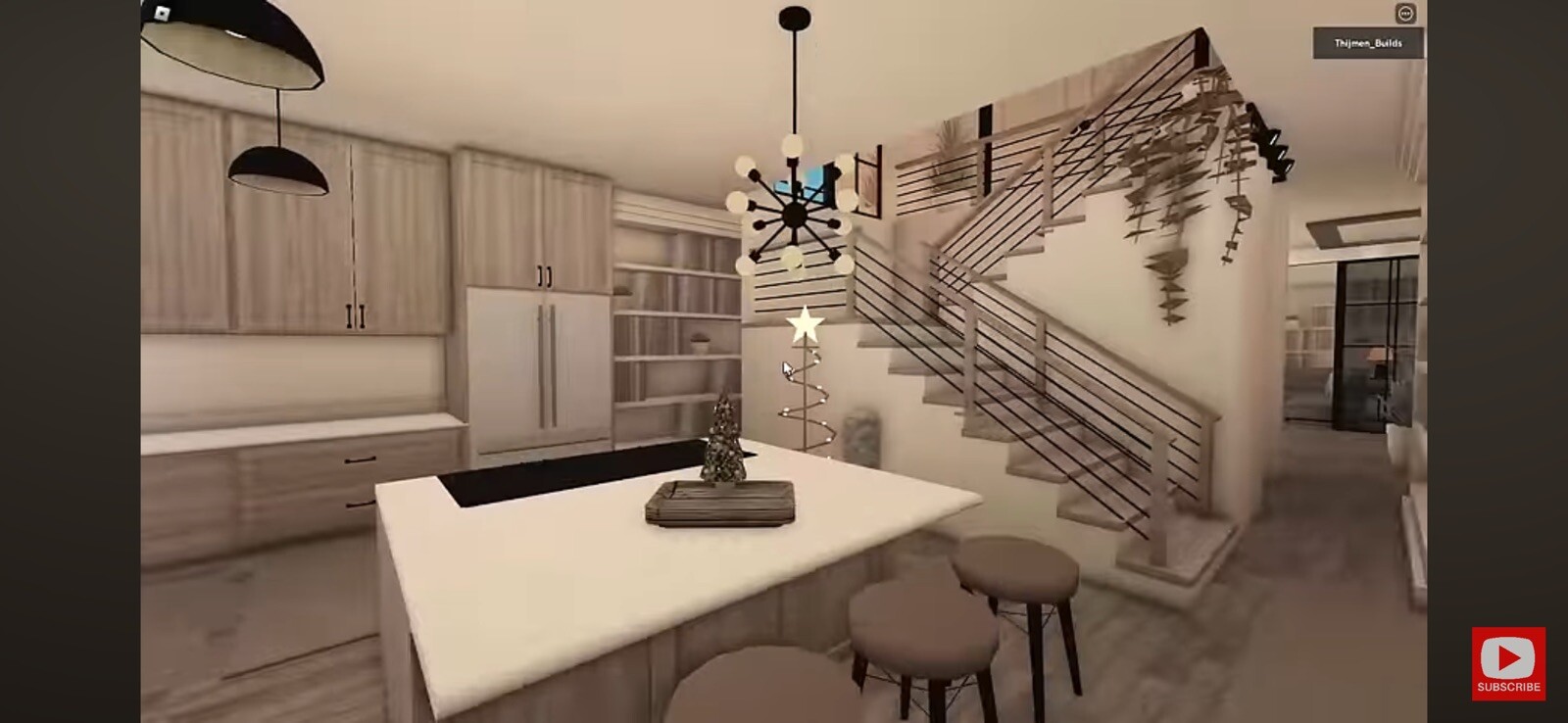 MODERN WINTER MANSION BLOXBURG.CHECK DESCRIP.FAST BUILDER FOR CHEAP PRICE