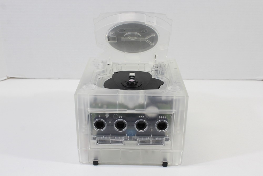 Nintendo Gamecube Clear White Console Controller AC AV Memory Card NTSC-U/C US