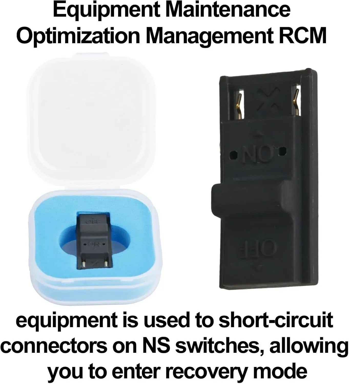 RED RCM Tool Clip Short Circuit Jig For Nintendo Switch Loader Recovery Mode NEW