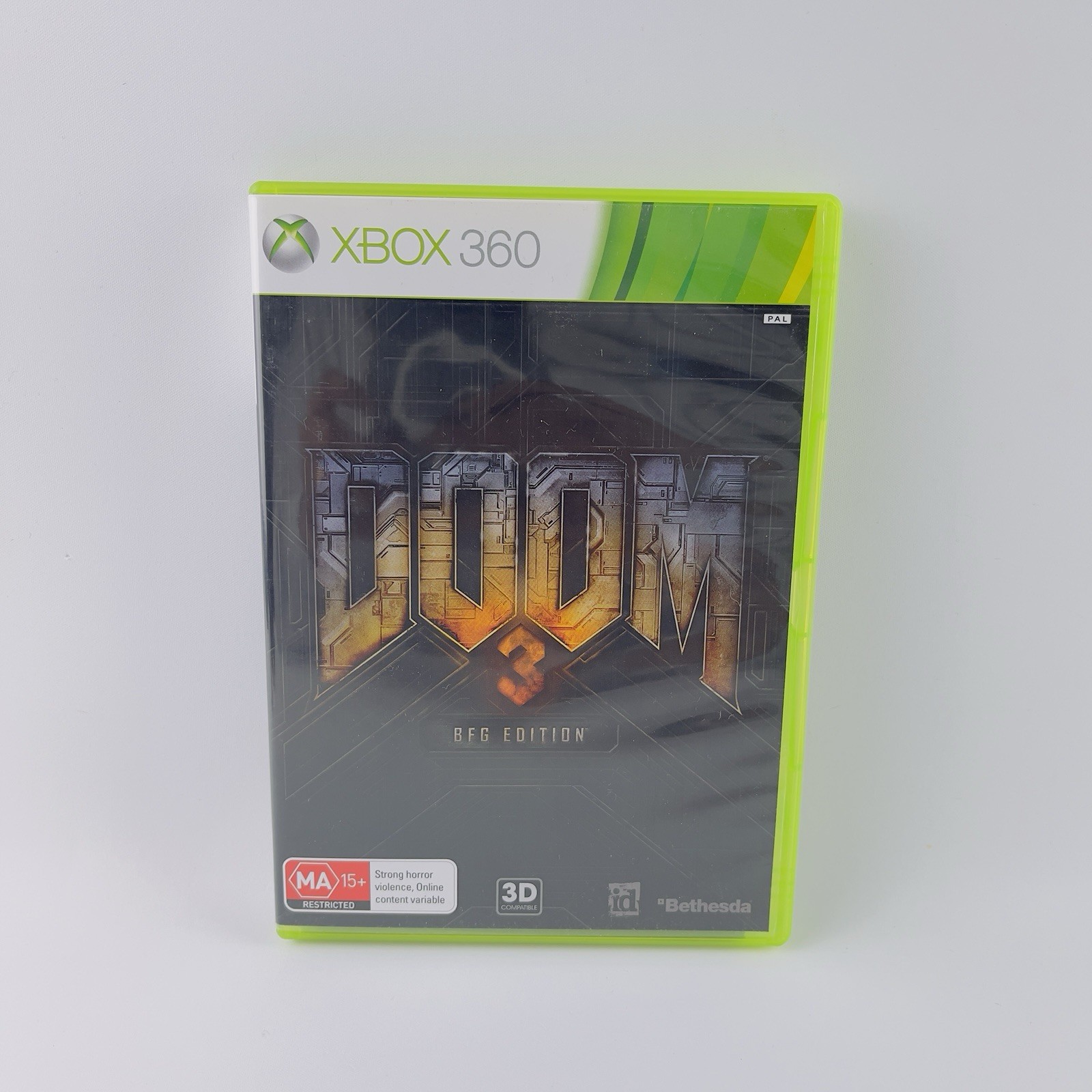 Doom 3 BFG Edition – Slip Cover Case Xbox 360 PAL Tracked Postage