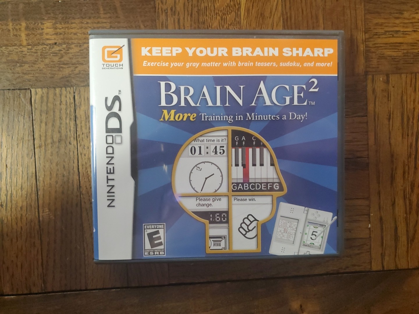 Nintendo DS Puzzle Game Lot Of 5 Brain Age Crossword
