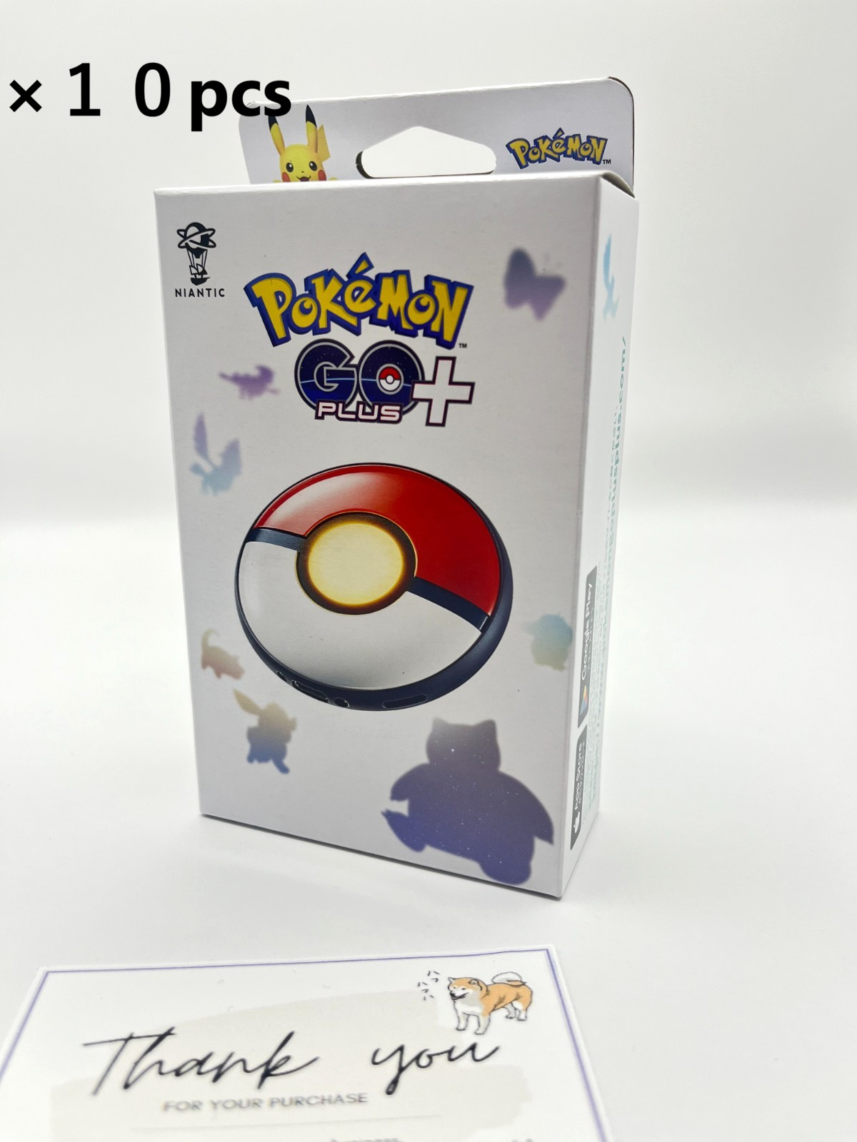 NEW Pokemon GO Plus + 2023 Pokemon Center from JAPAN 10 pieces