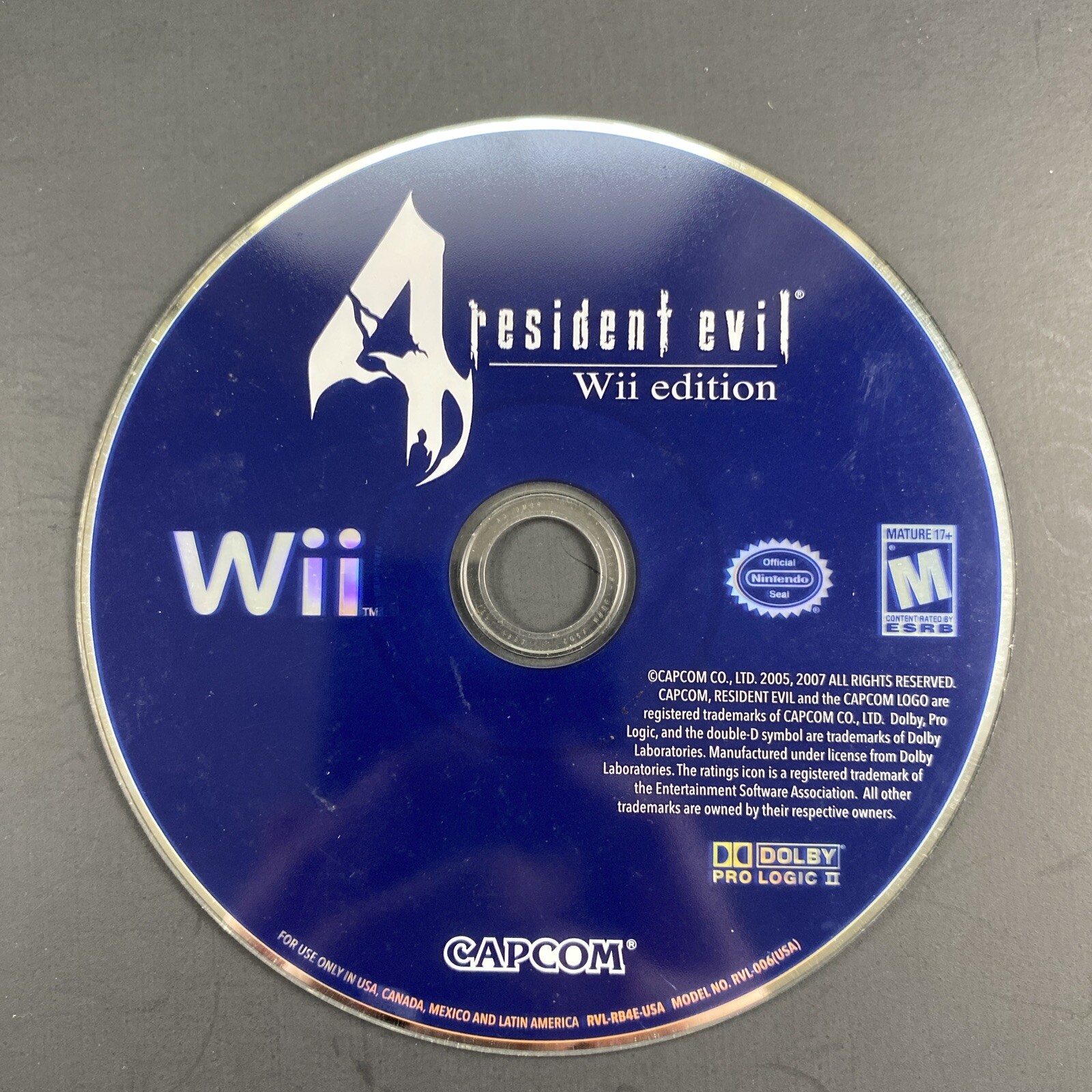 Resident Evil 4 “Wii Edition” (Nintendo Wii, 2007) Loose – Very Good