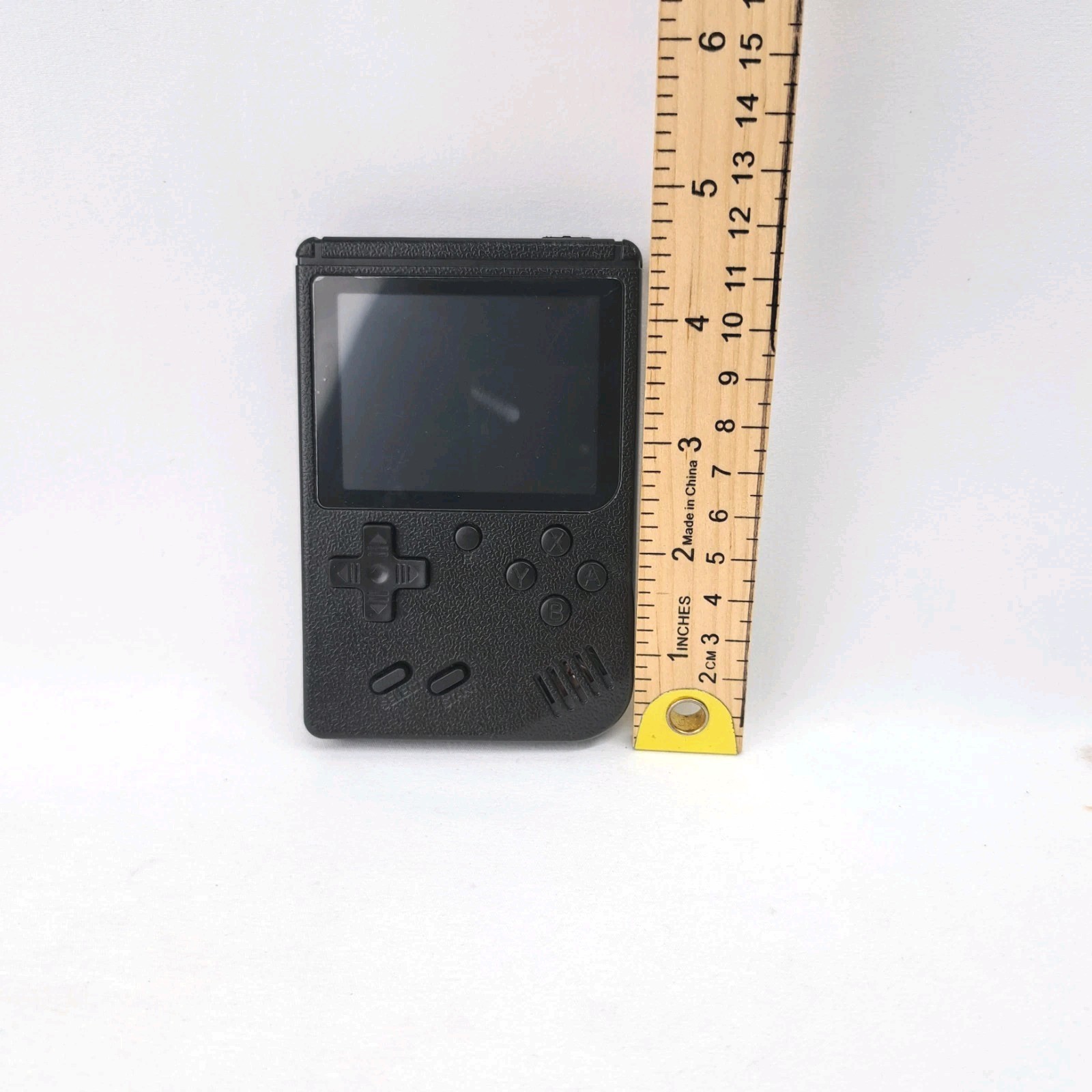 500 In 1 Retro Handheld Game Console Black Portable Tested Works