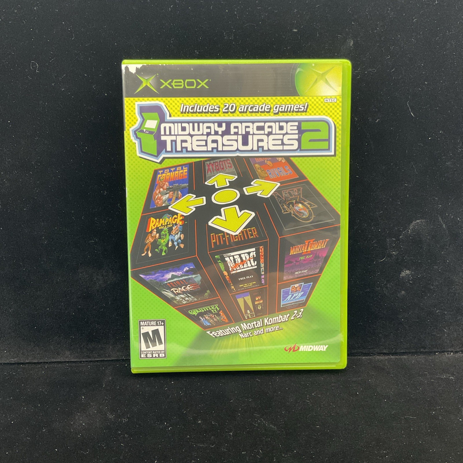 Midway Arcade Treasures 2 (Xbox) Tested & CIB Clean 1 YR Warranty Refurbished