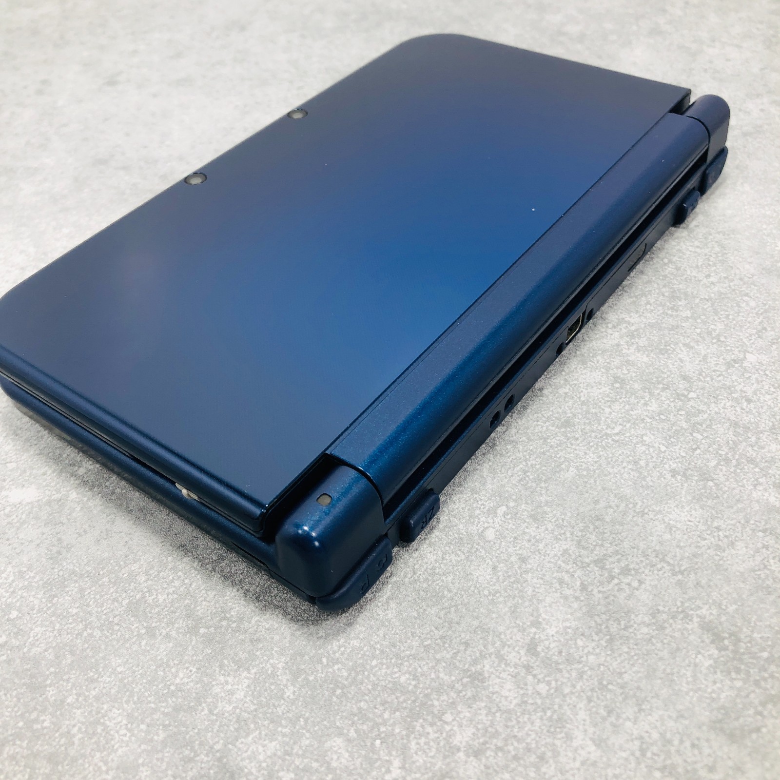[Top IPS / EX+3] New Nintendo 3DS LL XL Metallic Blue console NTSC-J with BOX