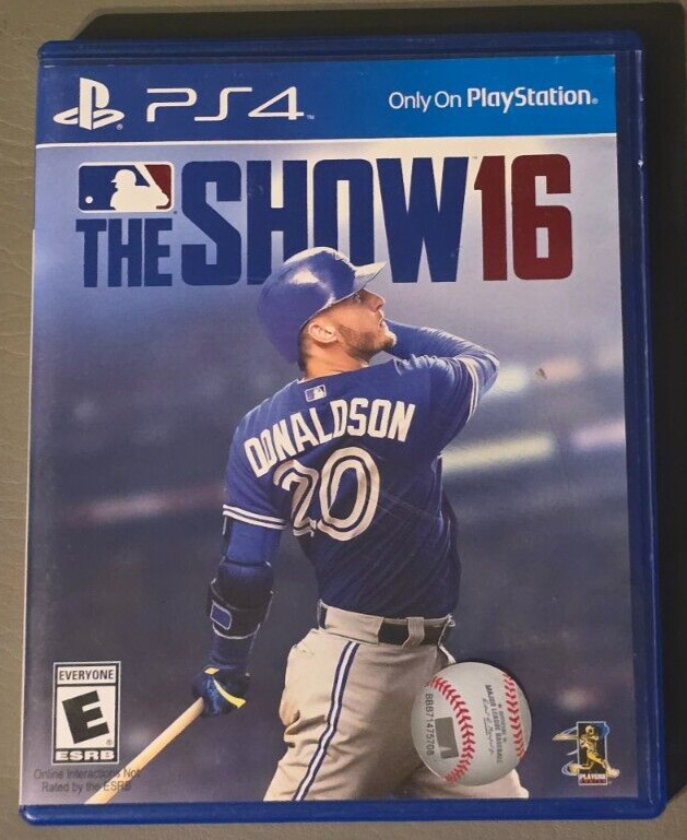 MLB The Show 16 PS4 Complete CIB Tested Sony PlayStation 4