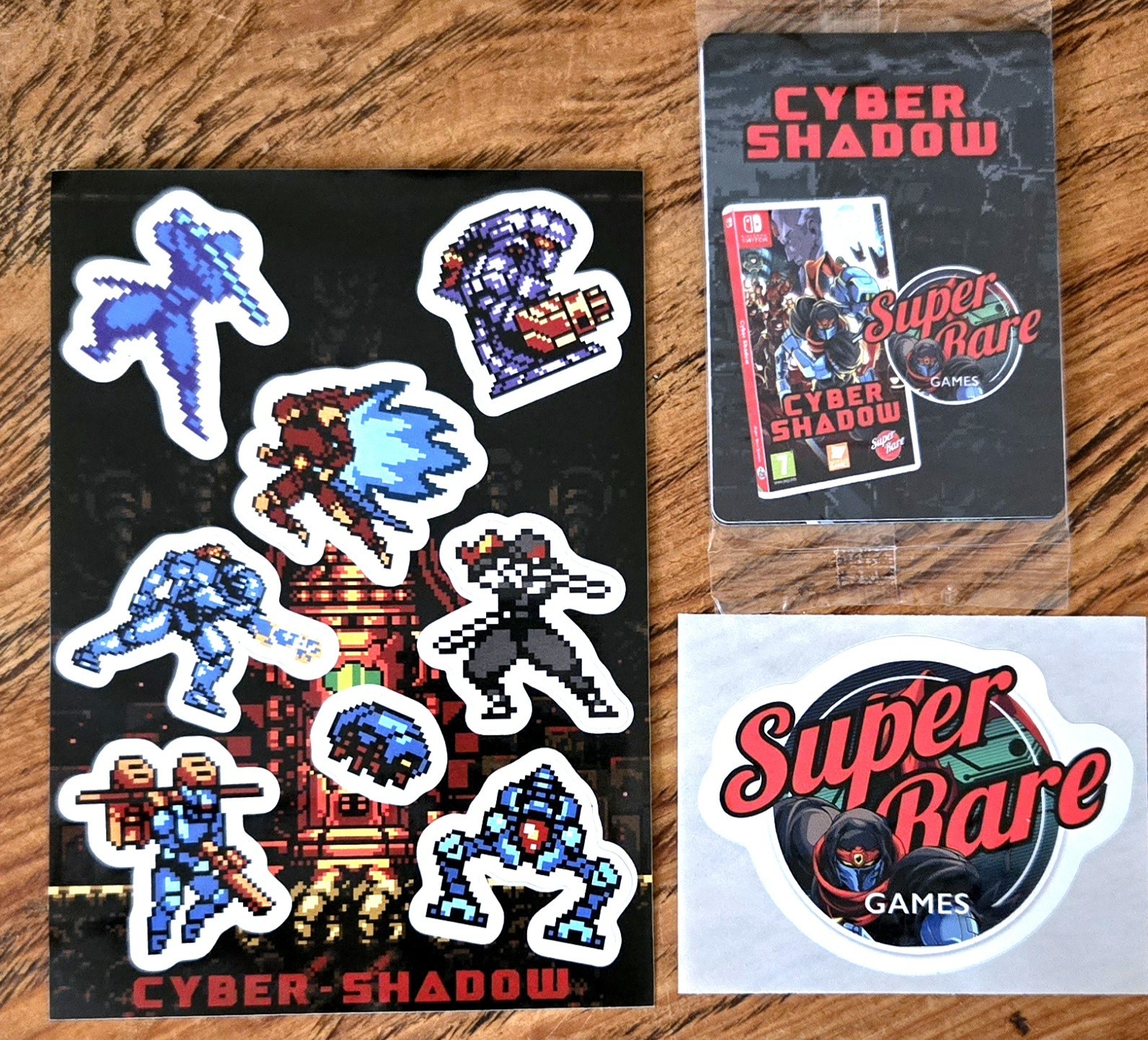 Cyber Shadow – SRG#128 Nintendo Switch 1 2 NSW Brand New SUPER RARE GAMES +xtras