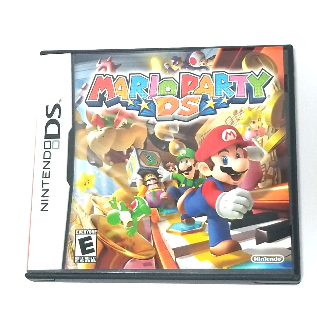 Mario Party DS Nintendo DS 2007 Complete Manual Multiplayer CIB Tested Works