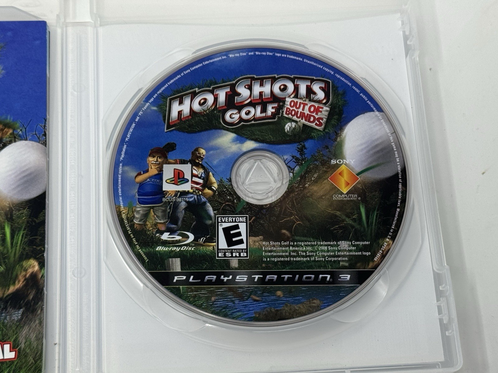 Hot Shots Golf: Out of Bounds (Sony PlayStation 3, 2008) Complete