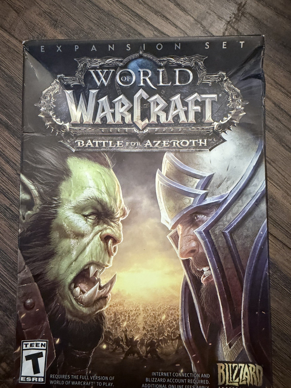 World of Warcraft: Battle for Azeroth Expansion Set – PC Game new damaged box