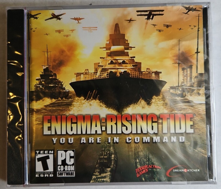 Enigma: Rising Tide (PC CD-ROM, 2003) Windows 98 ME 2000 XP New Sealed 